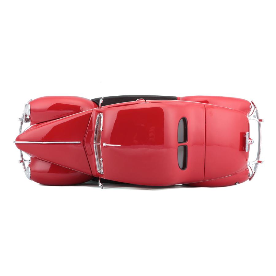 マイスト Maisto 1/18 1939 フォード デラックスクーペ レッド