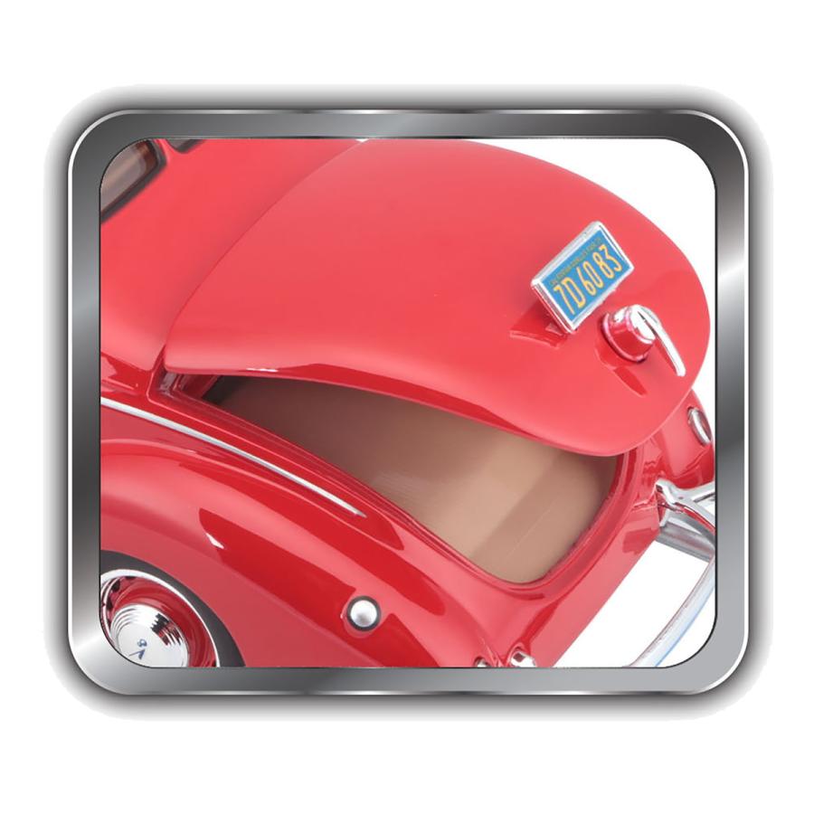 マイスト Maisto 1/18 1939 フォード デラックスクーペ レッド