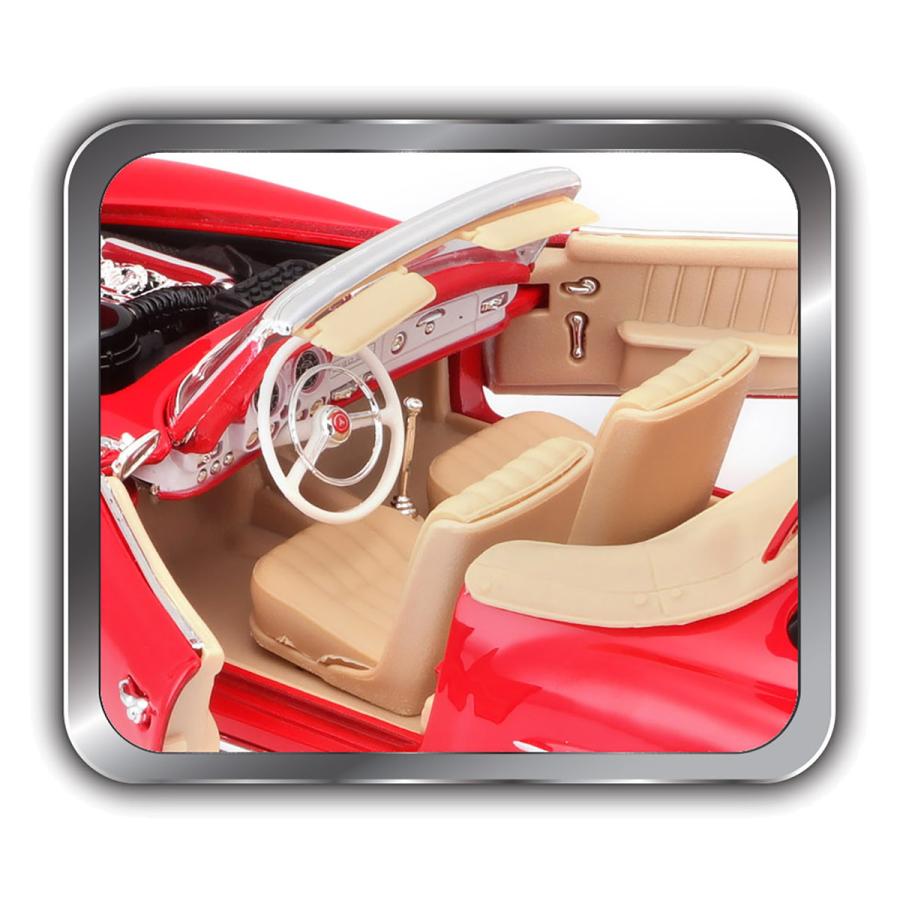 マイスト Maisto 1/18 1955 メルセデス・ベンツ 190SL レッド ミニカー