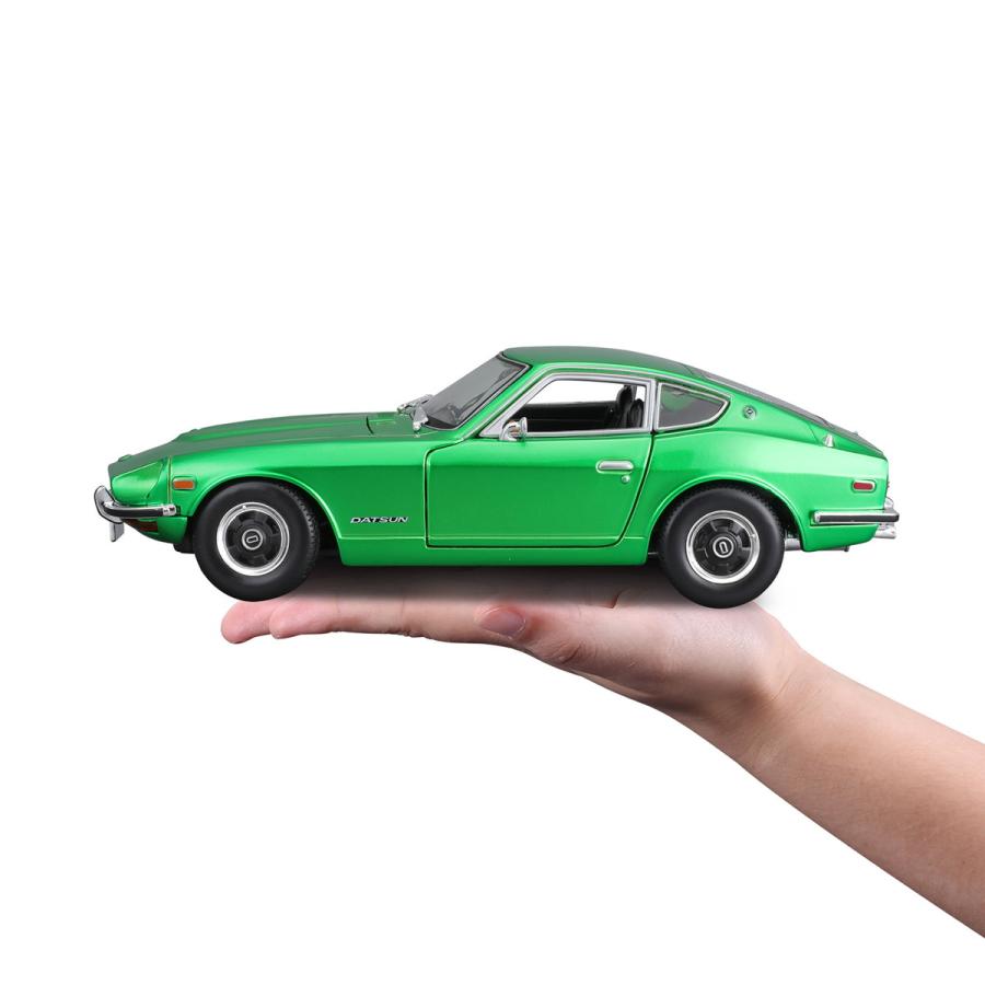 タイムセール！ダットサン 240Z クーペ 1971 グリーン 1/18 マイスト Maisto 1/18 ダットサン 240Z 1971 グリーン ミニカー 200