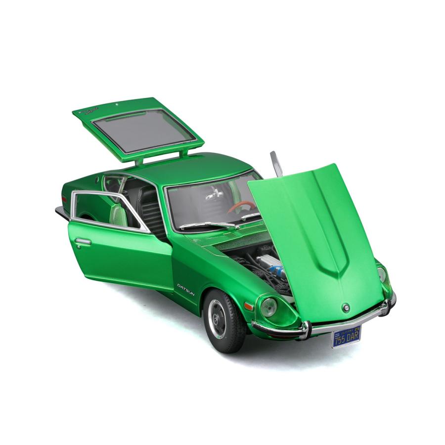 マイスト Maisto 1/18 ダットサン 240Z 1971 グリーン ミニカー 200