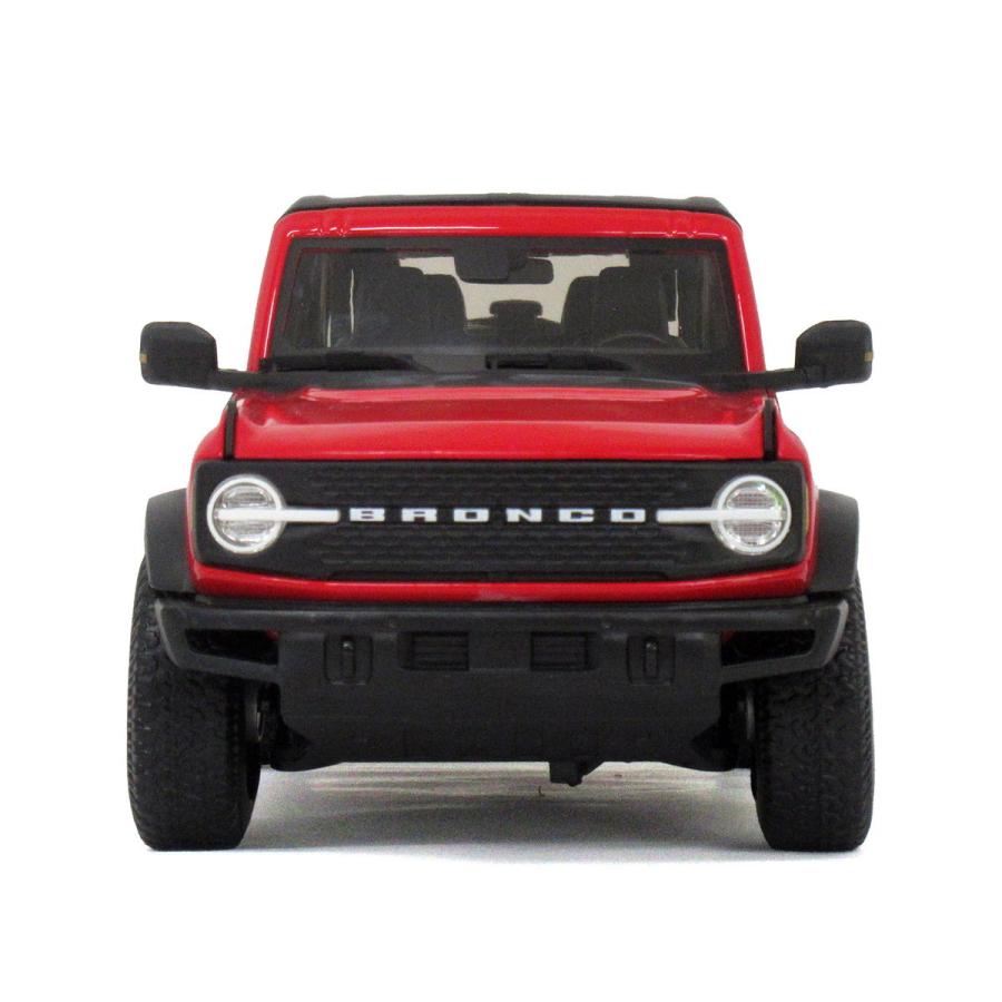 マイスト Maisto 1/18 フォード ブロンコ 2021 2ドア レッド ミニカー