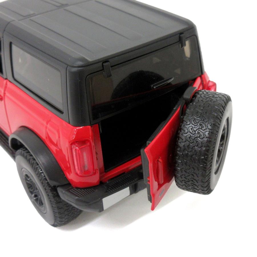 マイスト Maisto 1/18 フォード ブロンコ 2021 2ドア レッド ミニカー