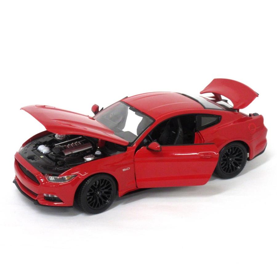 フォード Maisto 1/18 マスタング 2015 レッド マイスト ミニカー 200