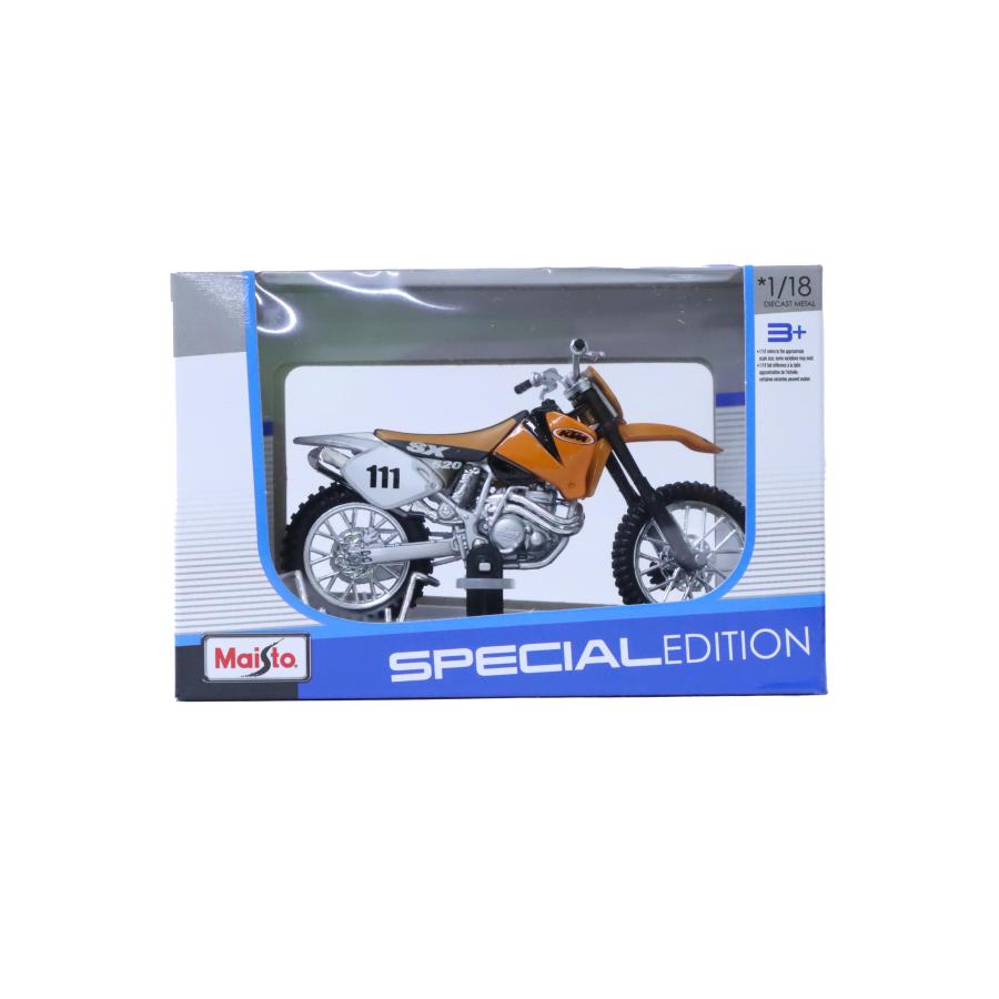 Maisto 1:18 リアルバイク スペシャルエディション KTM 520SX マイスト