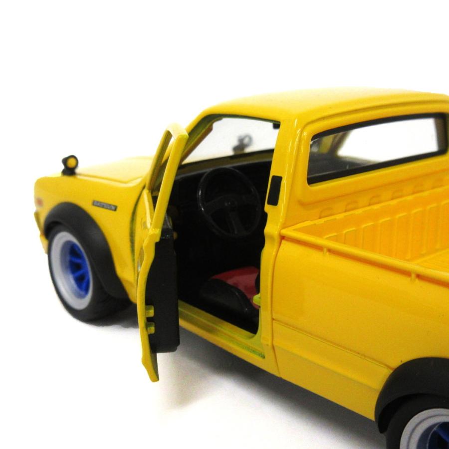 マイスト Maisto 1/24 ダットサン 620 ピックアップ 1973 イエロー
