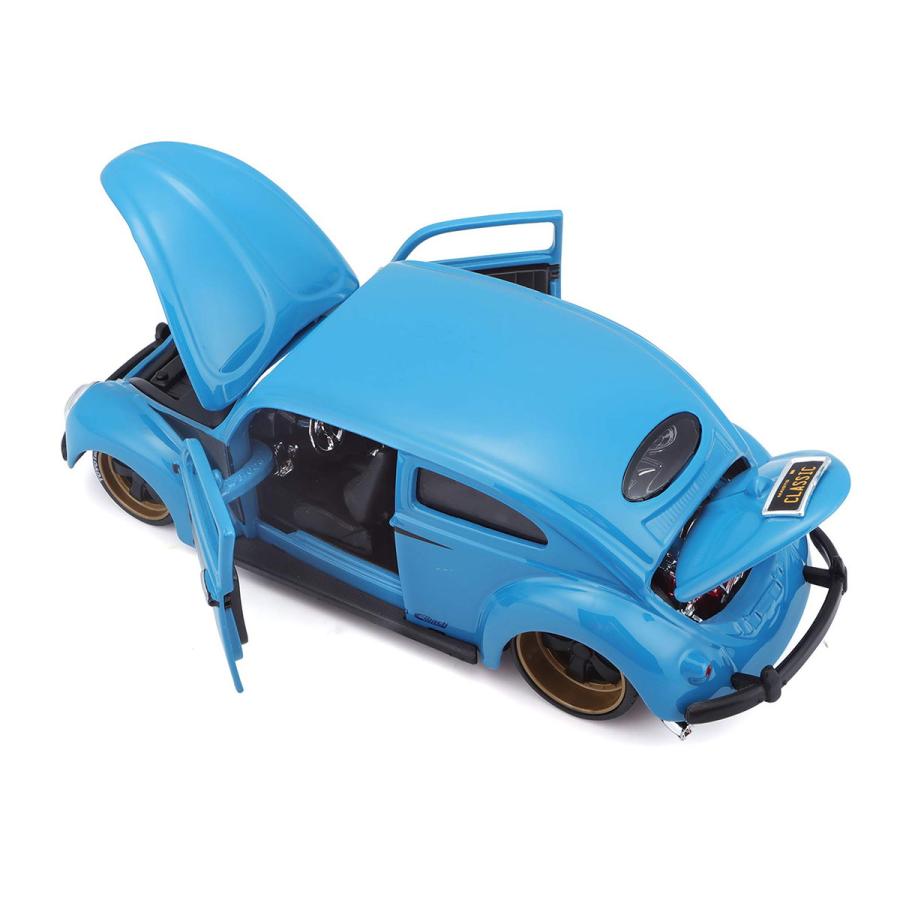Maisto 1/24 フォルクスワーゲン バン “サンバ”＋ビートル マイスト エリートトランスポーター ミニカー 200-196の画像