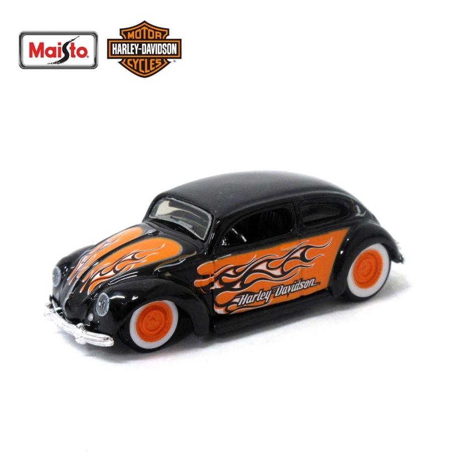 Maisto ミニカー 1 64 ハーレーダビッドソン カスタムカー フォルクスワーゲン ビートル 0 8f テンマヤ 通販 Yahoo ショッピング