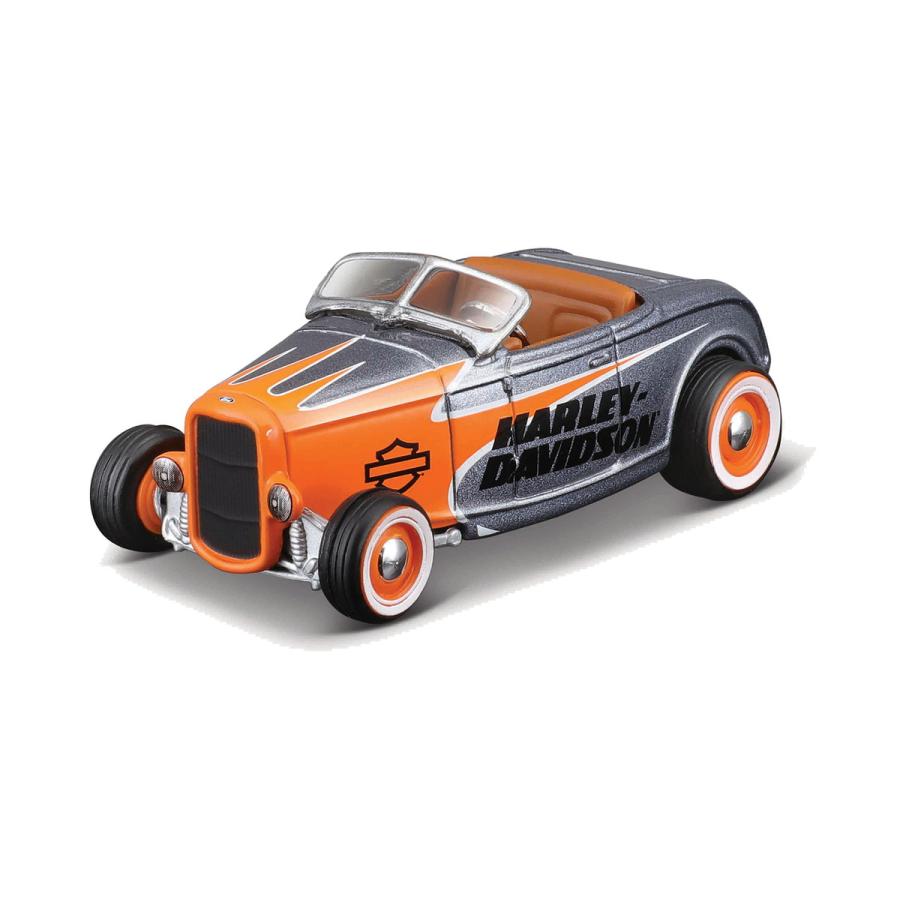 Maisto ミニカー 1/64 ハーレーダビッドソン カスタムカー 6種セット