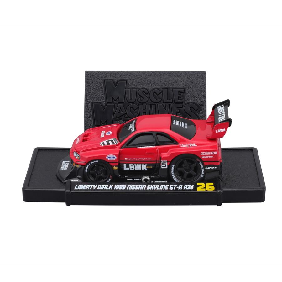 マイスト Maisto 1/64 マッスルマシーン #26 リバティーウォーク 1999