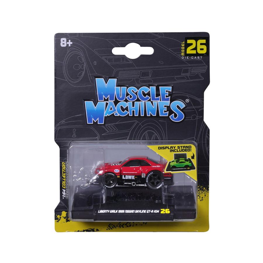 マイスト Maisto 1/64 マッスルマシーン #26 リバティーウォーク 1999