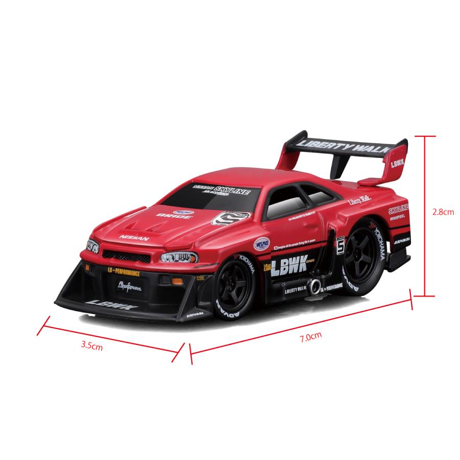 マイスト Maisto 1/64 マッスルマシーン #26 リバティーウォーク 1999