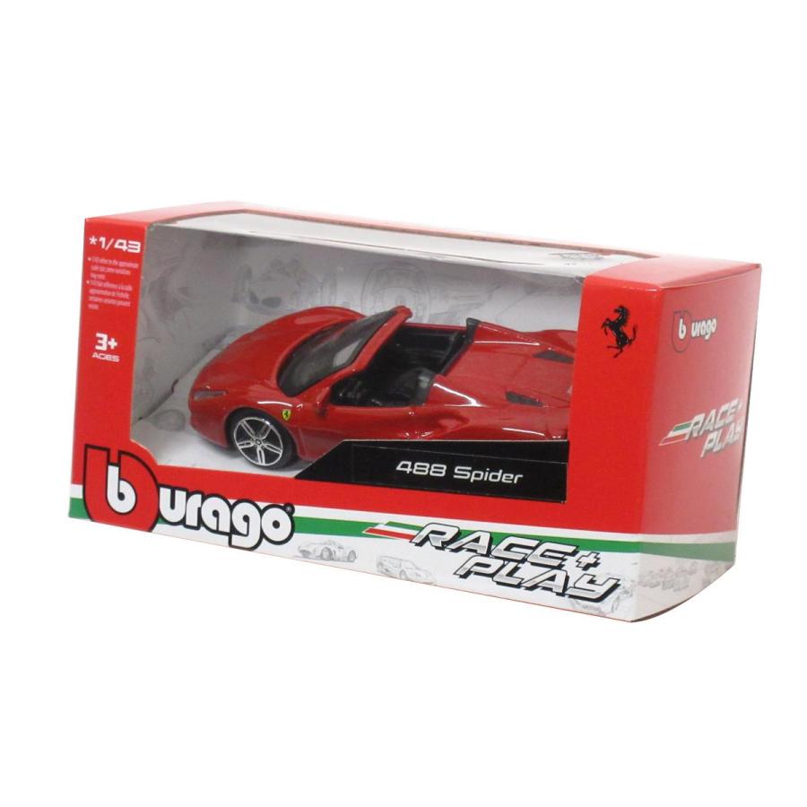 Ferrari（フェラーリ） Bburago 1/43 488 スパイダー オーネ ブラーゴ