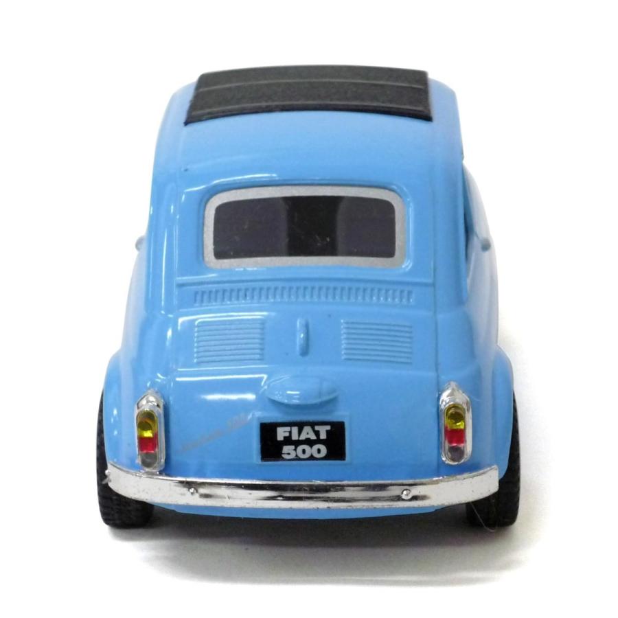 フィアット500ミニカー1／24　未開封品 KinSMART ミニカー 1台売り 1/24 フィアット 500 FIAT ルパン愛用車