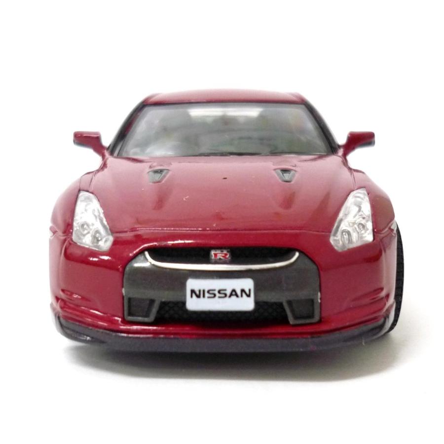 KiNSMART キンスマート プルバックミニカー 1/36 日産 GTR R-35 ワイン