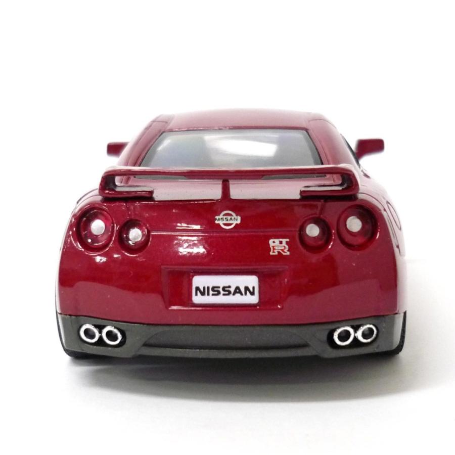 KiNSMART キンスマート プルバックミニカー 1/36 日産 GTR R-35 ワイン
