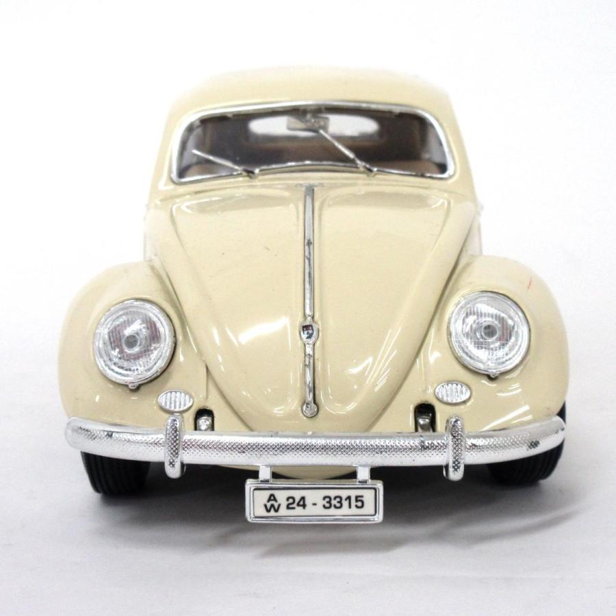 Bburago 1/18 フォルクスワーゲン ビートル(1955) ベージュ ブラーゴ