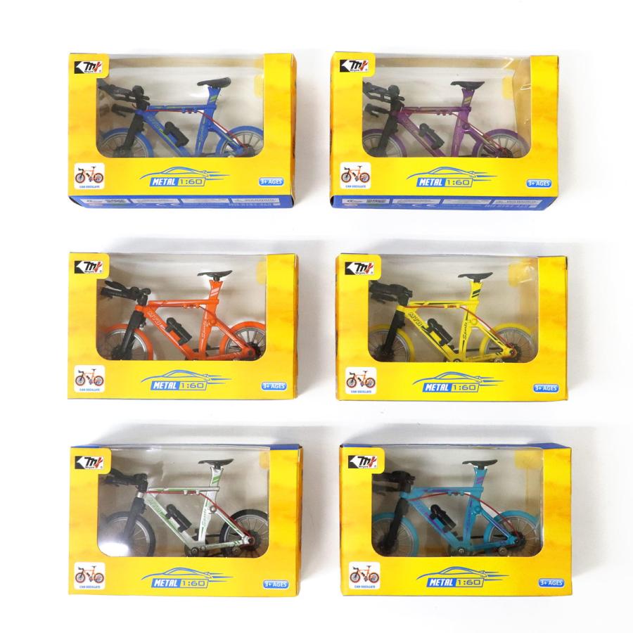 メタルミニマウンテンバイク 1個 単品 選べる6色 自転車 模型