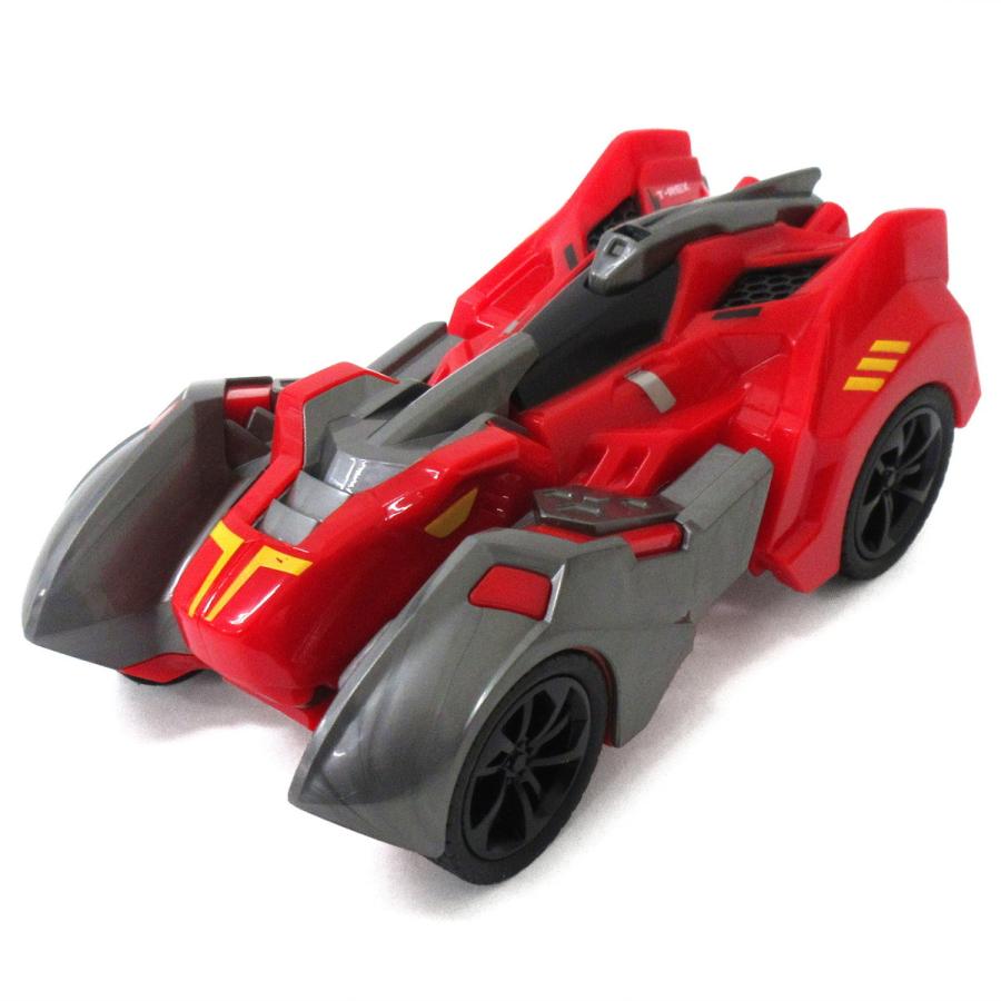フリクション ミニカー 変身恐竜ロボットカー 選べる3色 1個 単品 変形