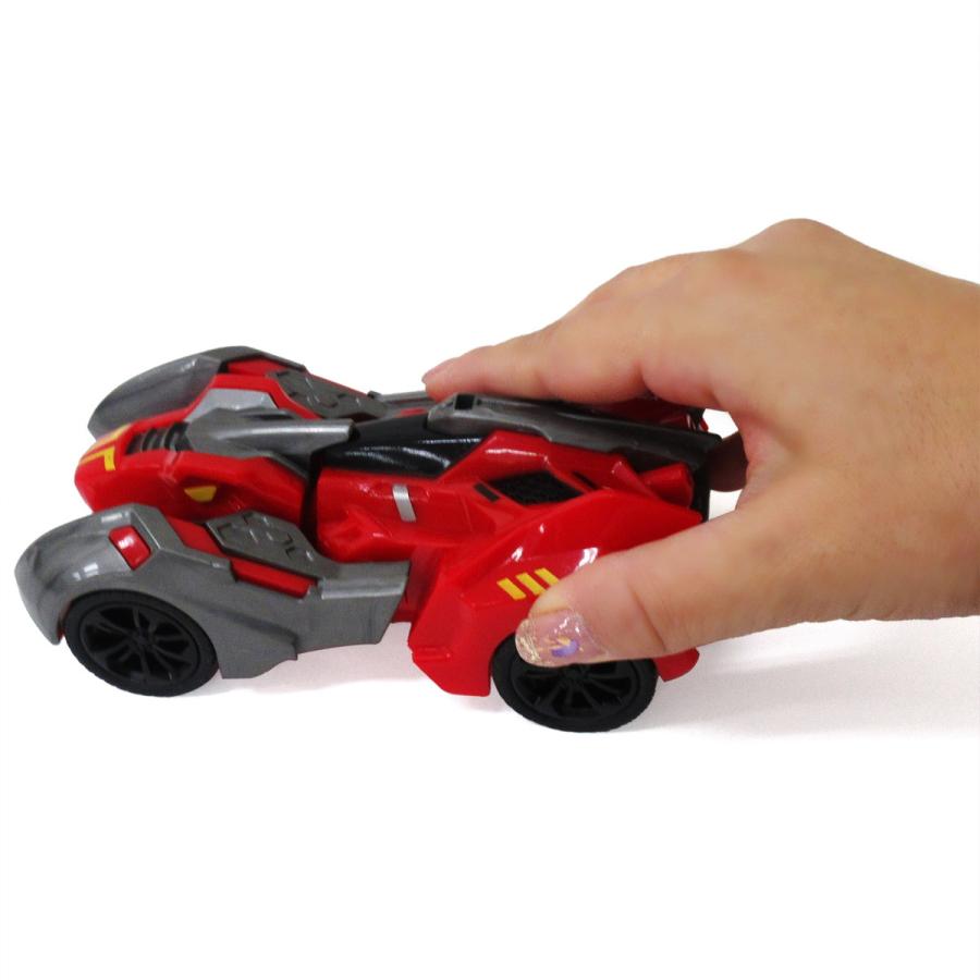 フリクション ミニカー 変身恐竜ロボットカー 3色アソート 8個入りBOX
