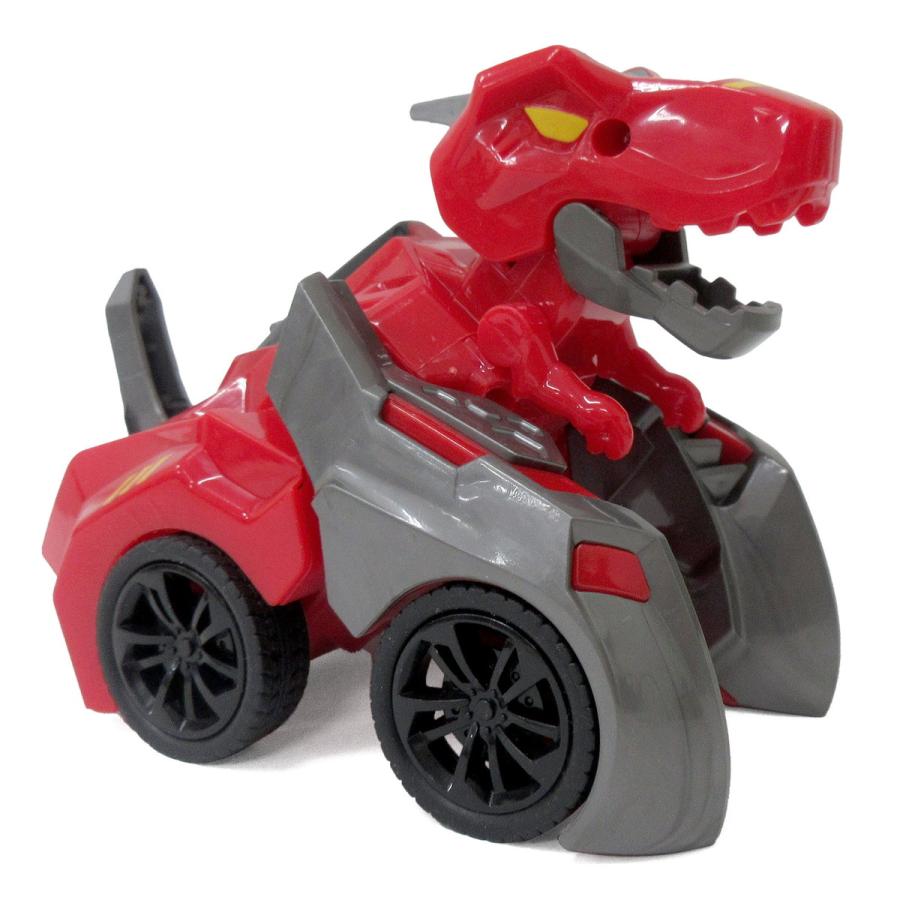 フリクション ミニカー 変身恐竜ロボットカー 3色アソート 8個入りBOX