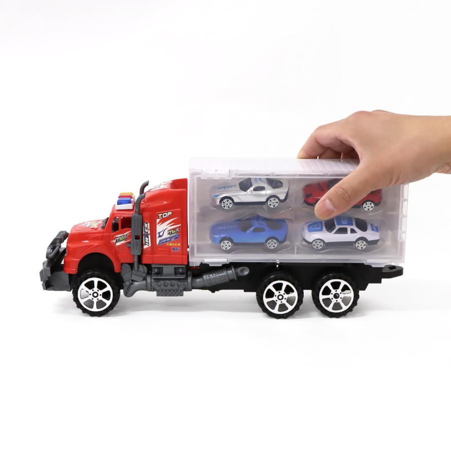 フリクション ビッグトレーラー ミニカーセット 1個 単品 選べる2色 車