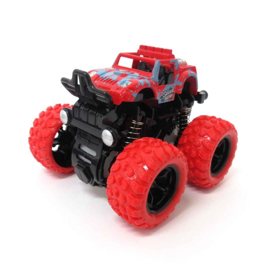 フリクション ミニカー 4WD モンスターZAP 1個 単品 選べる4色 フリクション ミニカー 4WD モンスターZAP 1個 単品 選べる4色
