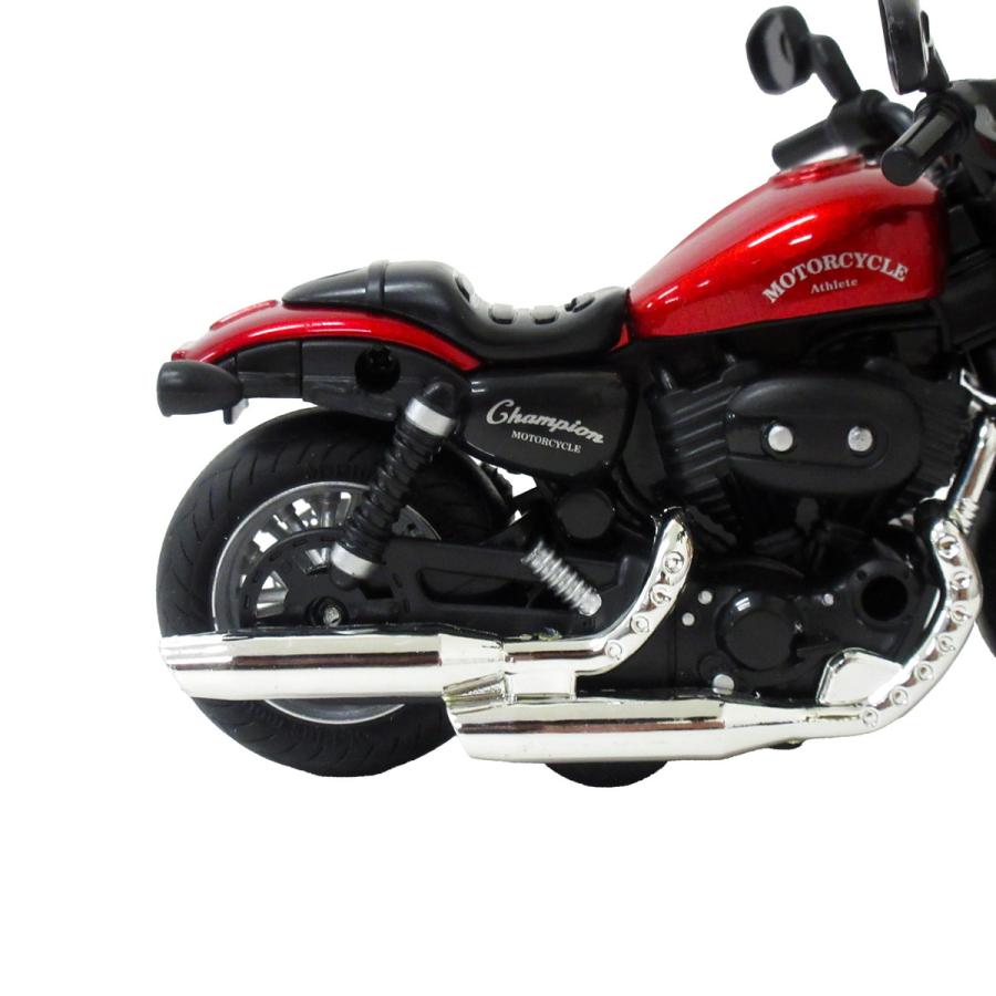 プルバックモーターサイクル アメリカン 1個 単品 選べる3色 1/14
