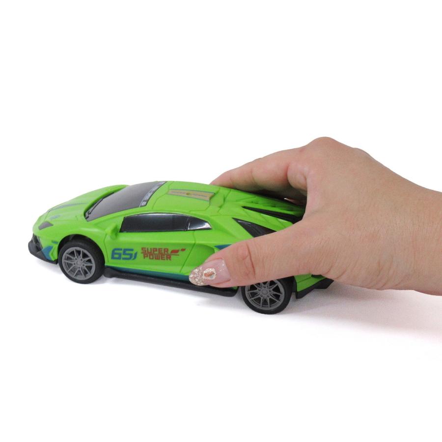 ドリフト走行するミニカー フリクション ドリフトR 4色セット ギミック