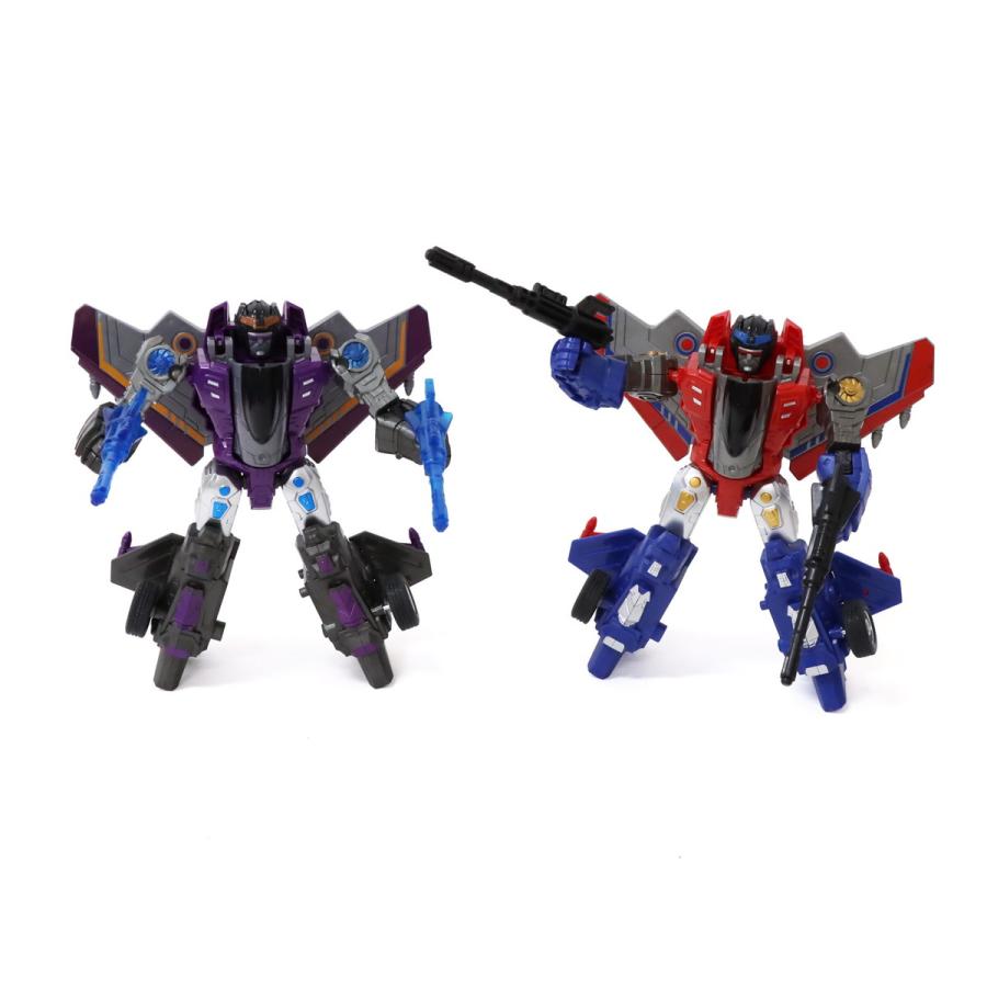 フリクション ミニカー 変形 ロボット トランスフォームエアプレイン 2