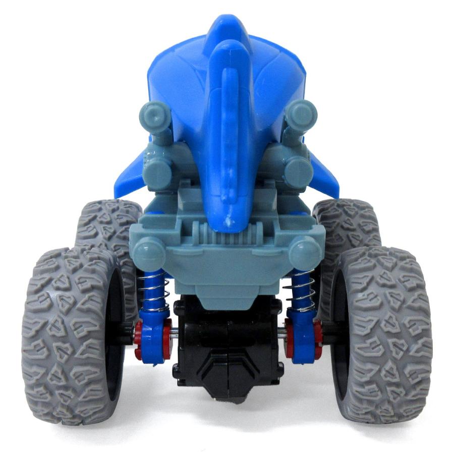 フリクション ミニカー 4WD モンスターシャーク 選べる2色 1個 単品