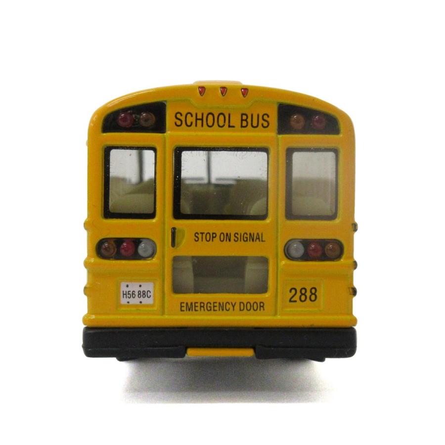 KiNSFUN プルバックミニカー 5インチ スクールバス M 12個入り KiNSFUN プルバックミニカー 5インチ スクールバス M 12個入り