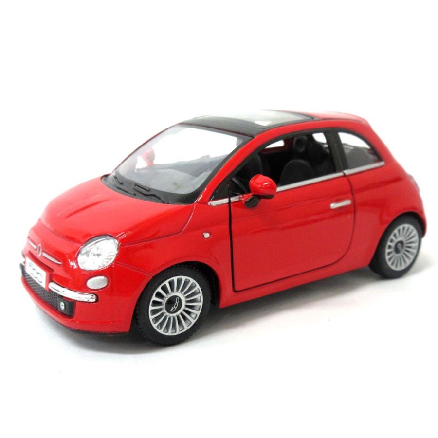 KiNSMART キンスマート プルバックミニカー 1/28 フィアット500 2007 3