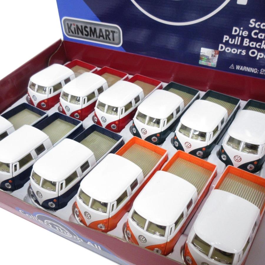 KiNSMART キンスマート プルバックミニカー 1/34 1963 ワーゲンバス W