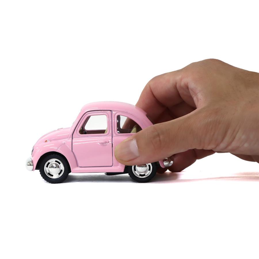 KiNSFUN プルバックミニカー フォルクスワーゲン 4インチ クラシック