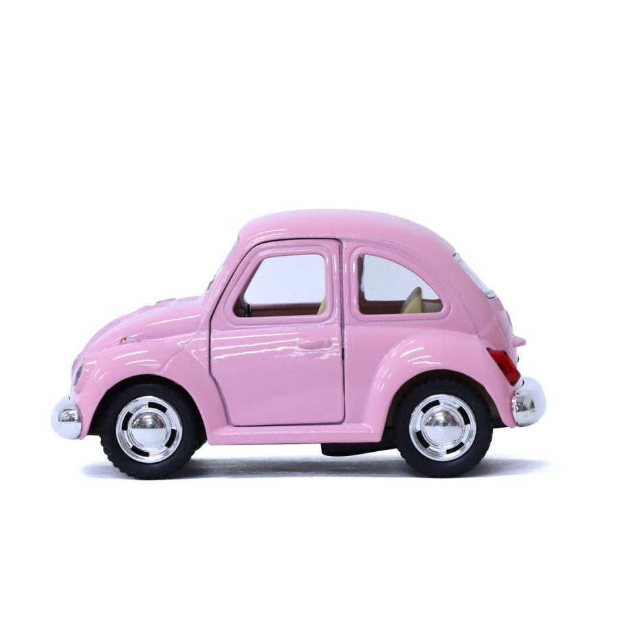 KiNSFUN プルバックミニカー フォルクスワーゲン 4インチ クラシック