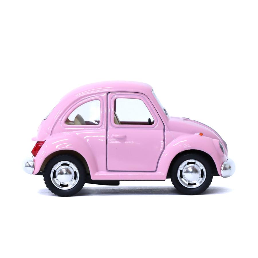 KiNSFUN プルバックミニカー フォルクスワーゲン 4インチ クラシック
