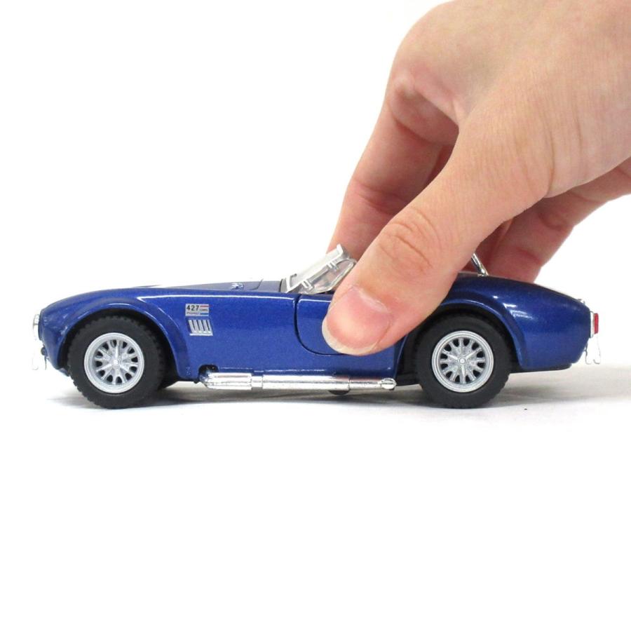 KiNSMART キンスマート プルバックミニカー 1/32 シェルビー コブラ