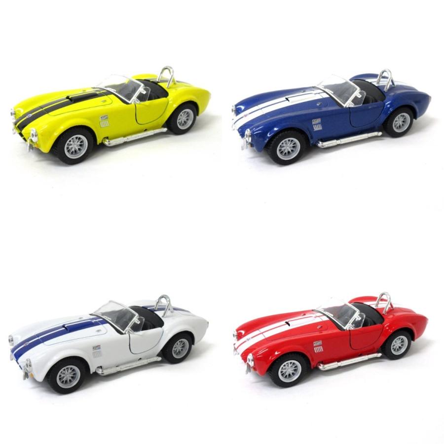 KiNSMART キンスマート プルバックミニカー 1/32 シェルビー コブラ