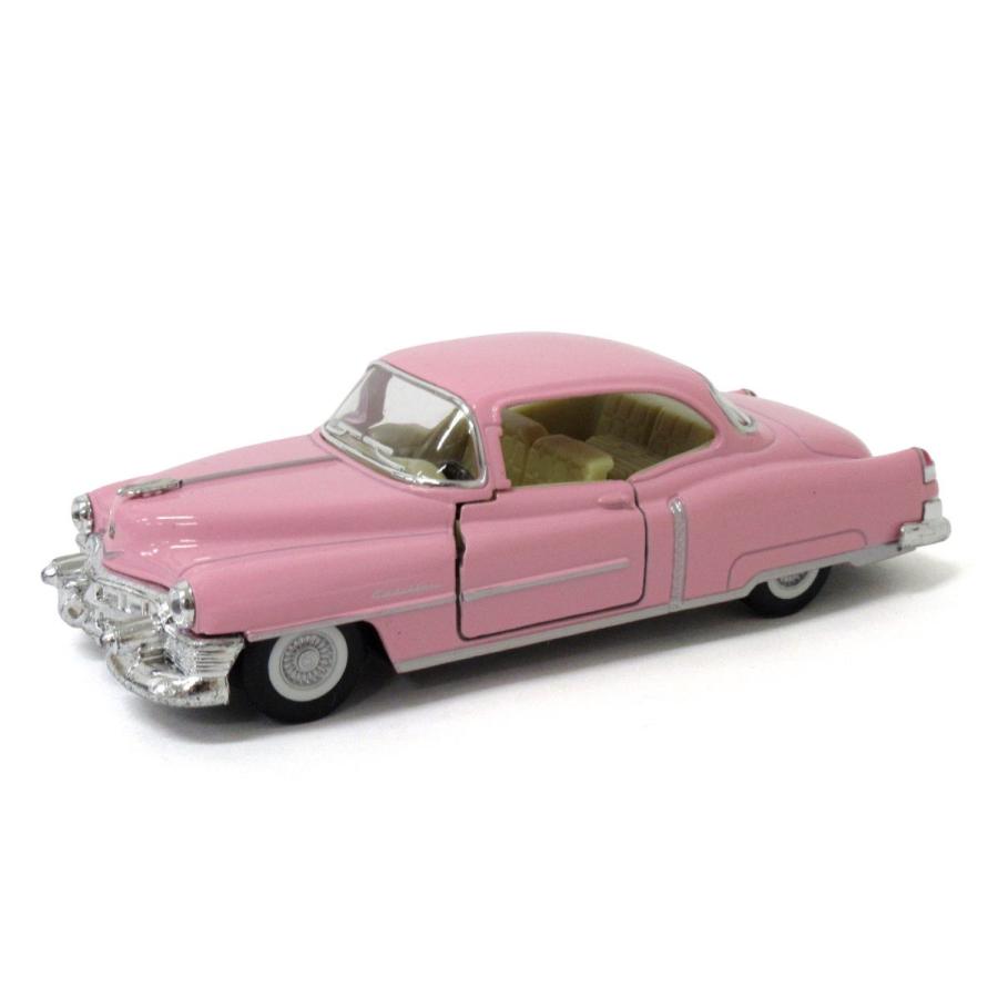 KiNSMART キンスマート プルバックミニカー 1/43 キャデラック シリーズ62 クーペ 1953 4色アソート 12個入りBOX 201-664_2