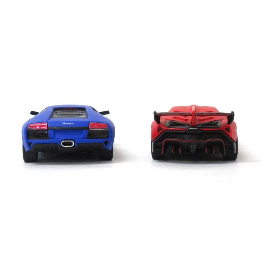 キンスマート プルバックミニカー 1/36-38 ランボルギーニ マットカラーセット 3種×2色アソート 【ウェスト】 12個入りBOX 201-674