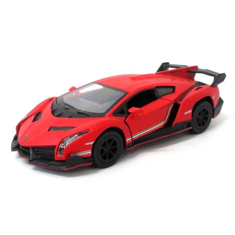 キンスマート プルバックミニカー 1/36-38 ランボルギーニ マットカラーセット 3種×2色アソート 【ウェスト】 12個入りBOX 201-674