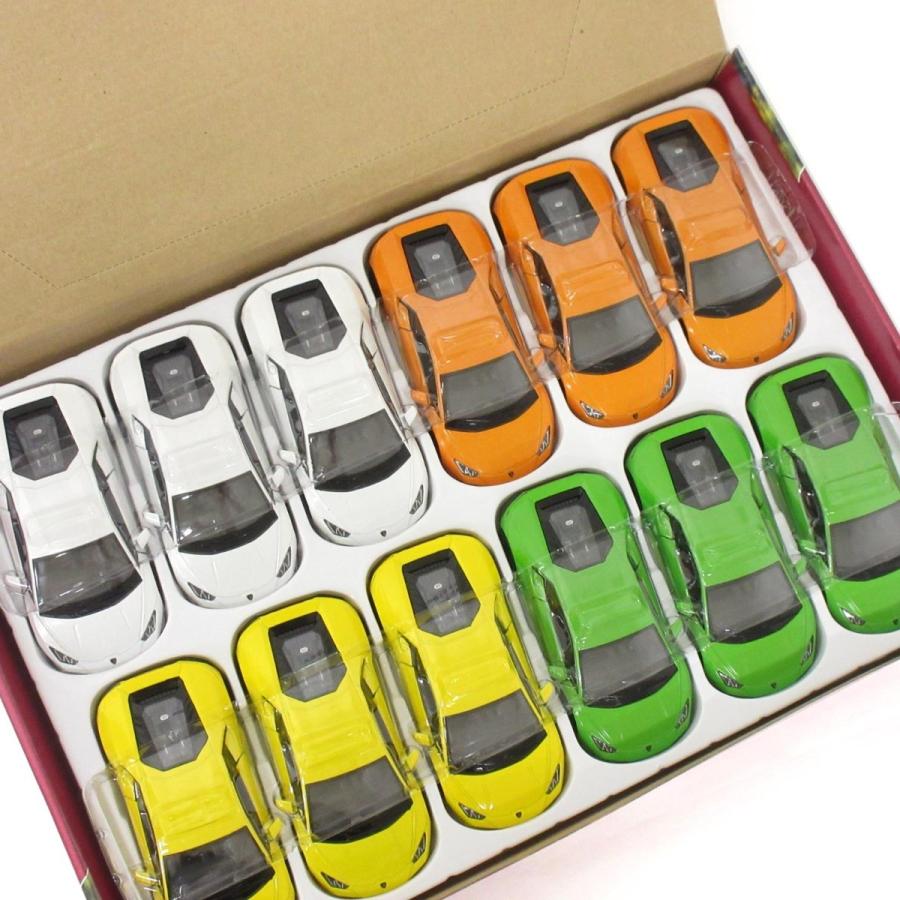 KiNSMART キンスマート プルバックミニカー 1/36 ランボルギーニ ウラカン 4色アソート 12個入りBOX 201-676_11