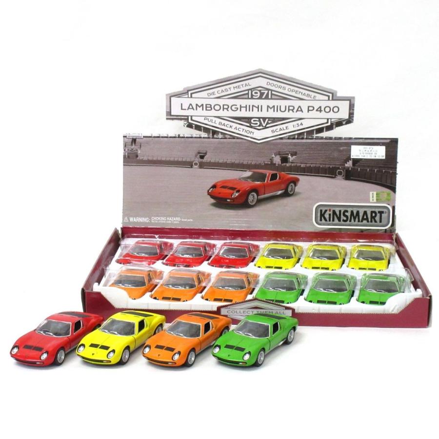 Lamborghini KiNSMART キンスマート プルバックミニカー 1/34 Lamborghini KiNSMART キンスマート プルバックミニカー 1/34