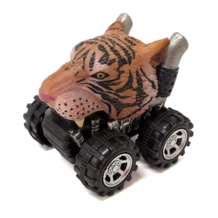 プルバック ミニカー リアルアニマルレーシング 6種アソート 12個入り