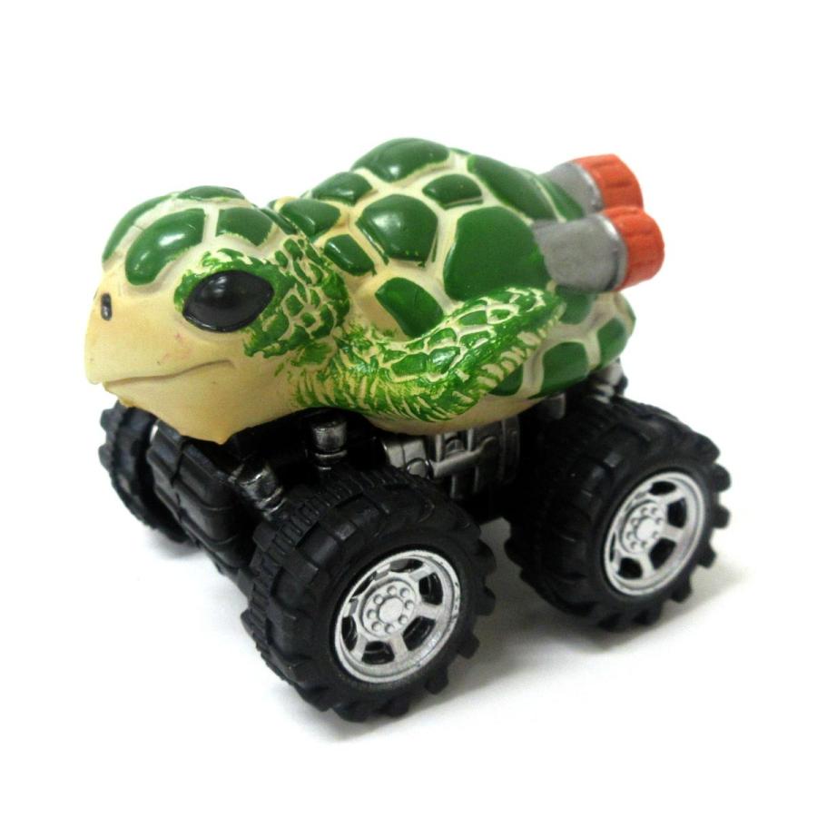 プルバック ミニカー リアルオーシャンレーシング 6種 海どうぶつ 201