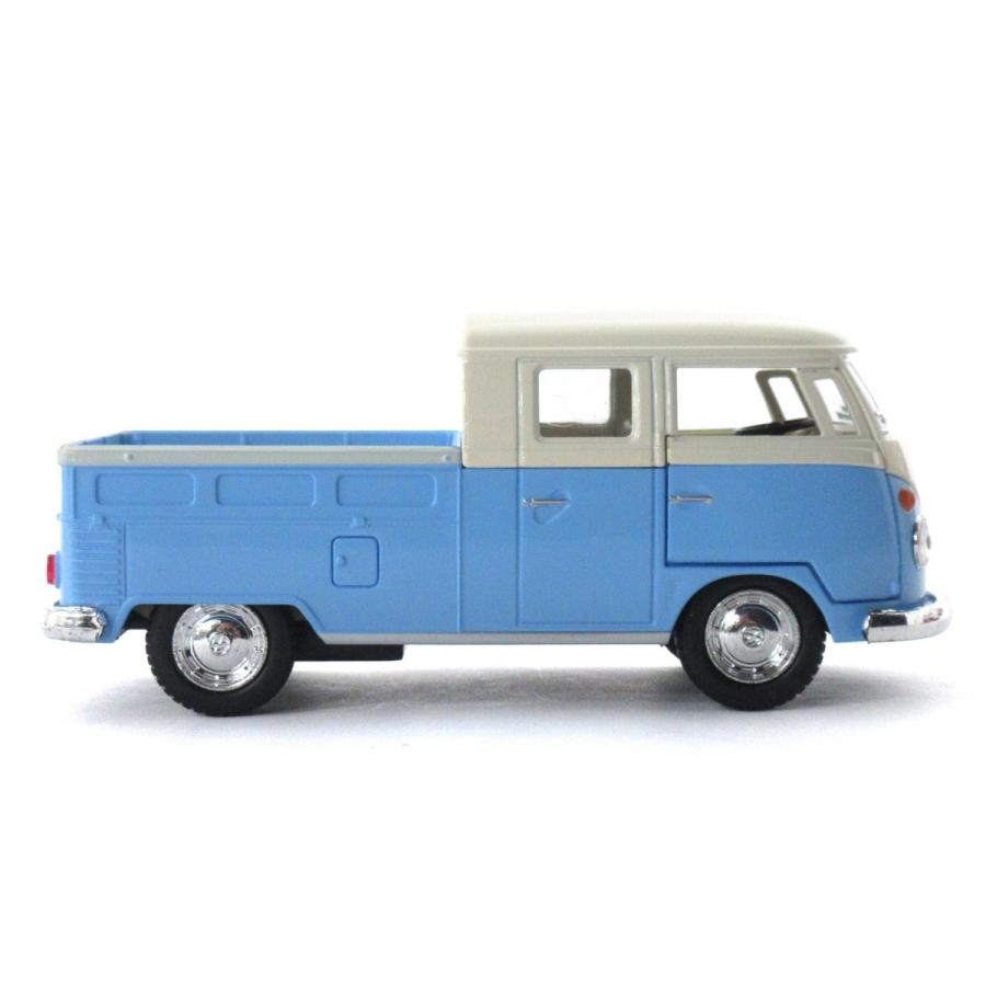 KiNSMART キンスマート プルバックミニカー 1/34 1963 ワーゲンバス Wキャブピックアップ パステルカラー 4色アソート 12個入りBOX 201-701_10