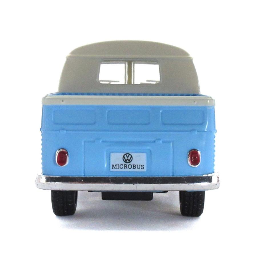 KiNSMART キンスマート プルバックミニカー 1/34 1963 ワーゲンバス Wキャブピックアップ パステルカラー 4色アソート 12個入りBOX 201-701_9