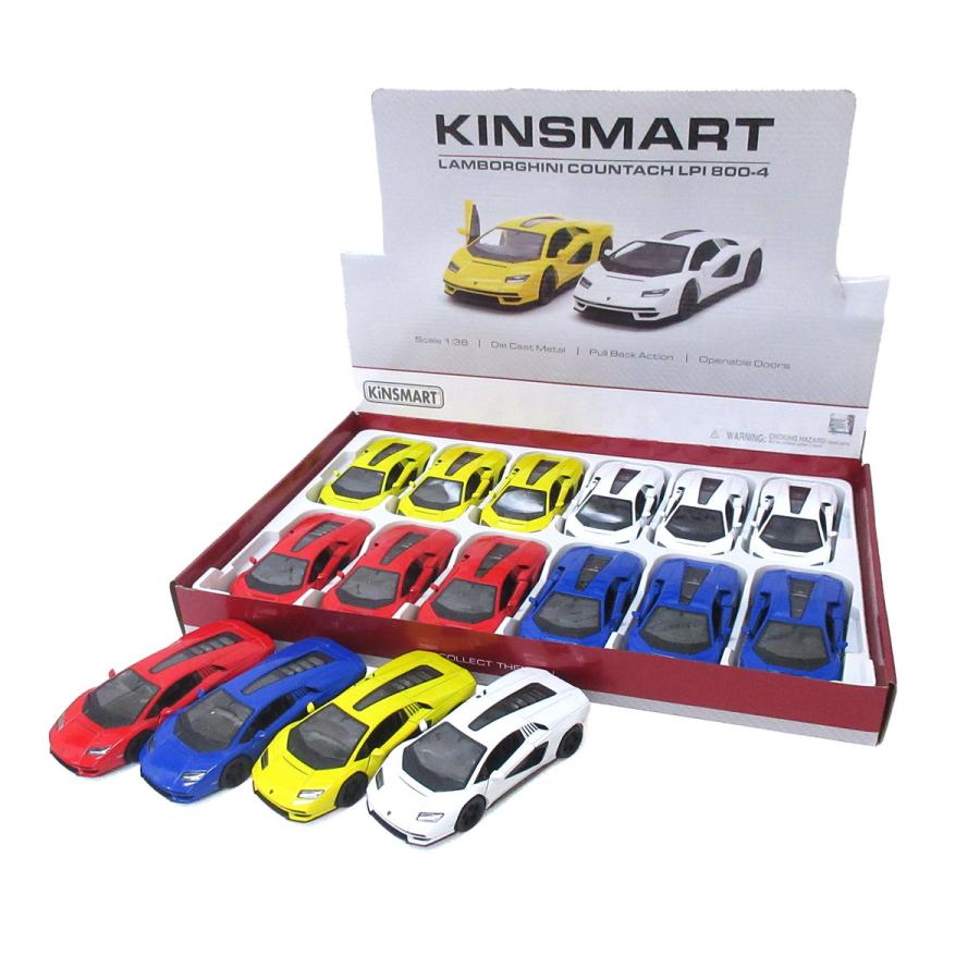 KiNSMART キンスマート プルバックミニカー 1/38 ランボルギーニ