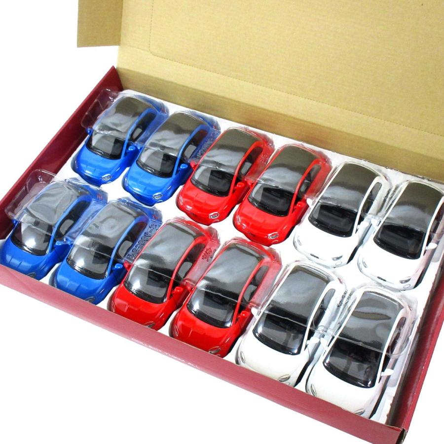 KiNSMART キンスマート プルバックミニカー 1/28 フィアット 500e 3色